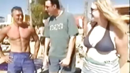 Plavuša daju emisiju za ljubavnicu, s blowjob i sex
